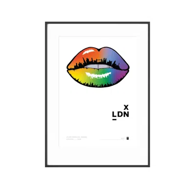 Curiosity Snug Lip Lines Series X Ldn - Multicolour Print