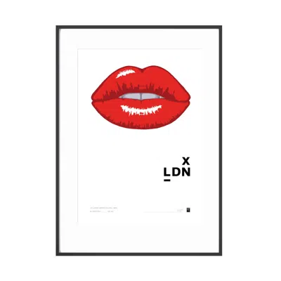 Curiosity Snug Lip Lines Series X Ldn - Red Print