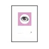 Curiosity Snug Purple London Eye Series - I C U - L D N - Pink In Multi