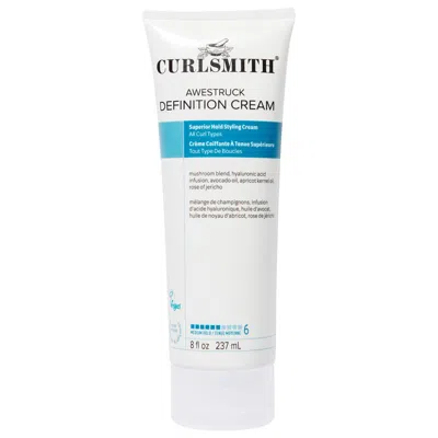 Curlsmith Awestruck Curl Styling And Defining Cream 8 Oz/237 ml In Transparent