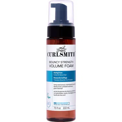Curlsmith Bouncy Strength Volume Foam In Transparent