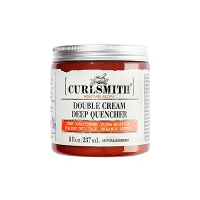 Curlsmith Double Deep Quencher Hair Cream - 8.0 Oz. In Transparent
