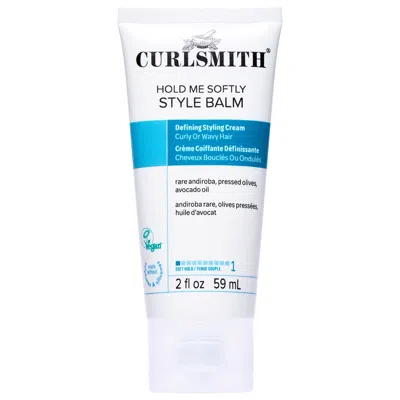 Curlsmith Mini Hold Me Softly Curly Hair Styling Cream Balm 2 Oz/59 ml