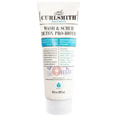 Curlsmith Wash & Scrub Clarifying Detox Shampoo 8 oz / 237 ml