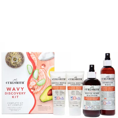 Curlsmith Wavy Wash Day Kit In Pink
