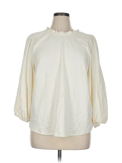 Pre-owned Current Air 3/4 Sleeve Blouse