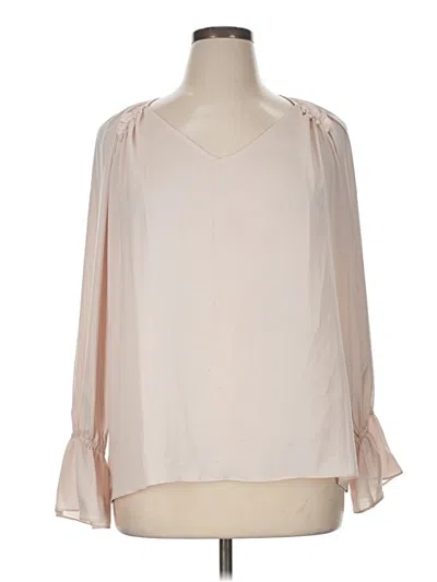 Pre-owned Current Air 3/4 Sleeve Blouse In Pink