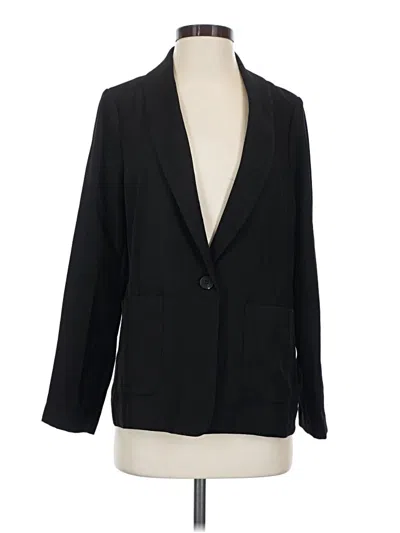 Pre-owned Current Air Blazer Jacket In Black