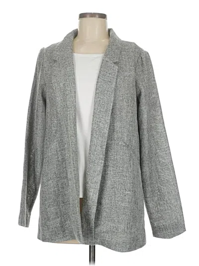 Pre-owned Current Air Blazer Jacket In Gray