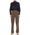 Current Air Button Down Cargo Pant In Brown