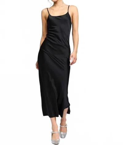 Current Air Cami Midi Dress In Black
