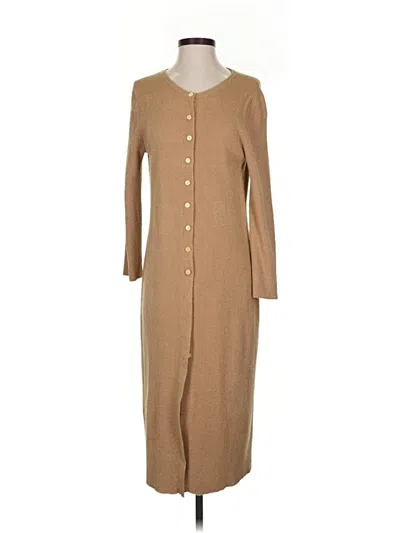 Pre-owned Current Air Cardigan Sweater In Brown