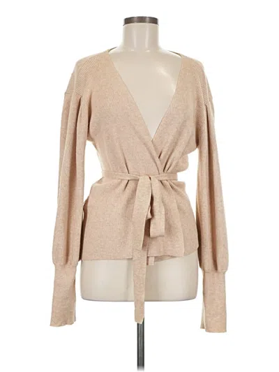 Pre-owned Current Air Cardigan Sweater In Brown