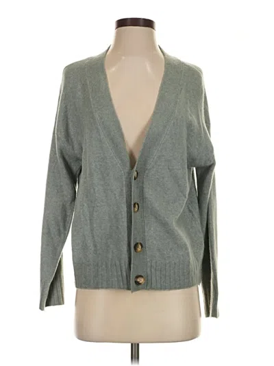 Pre-owned Current Air Cardigan Sweater In Gray