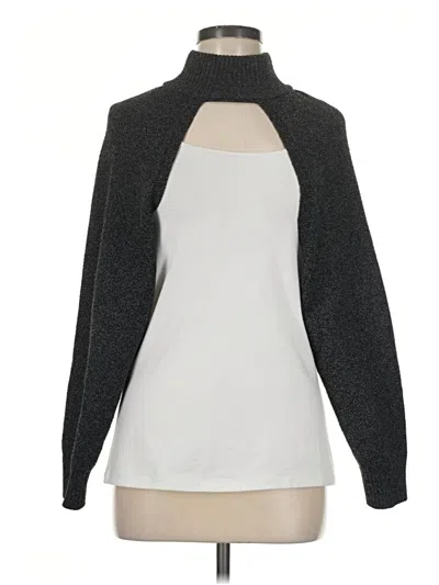 Pre-owned Current Air Cardigan Sweater In Gray