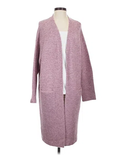 Pre-owned Current Air Cardigan Sweater In Purple