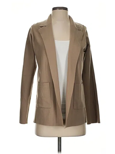 Pre-owned Current Air Cardigan Sweater In Tan