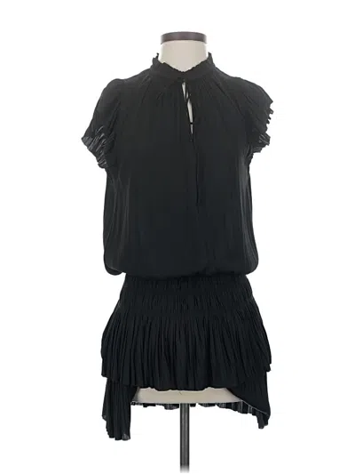 Pre-owned Current Air Casual Dress In Black