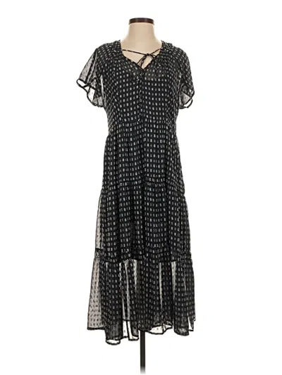 Pre-owned Current Air Casual Dress In Black