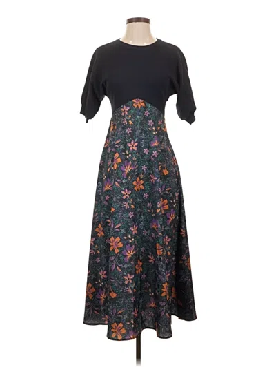Pre-owned Current Air Casual Dress In Black