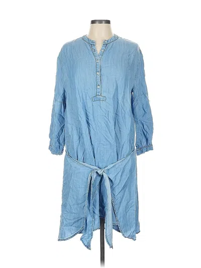 Pre-owned Current Air Casual Dress In Blue