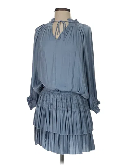 Pre-owned Current Air Casual Dress In Blue