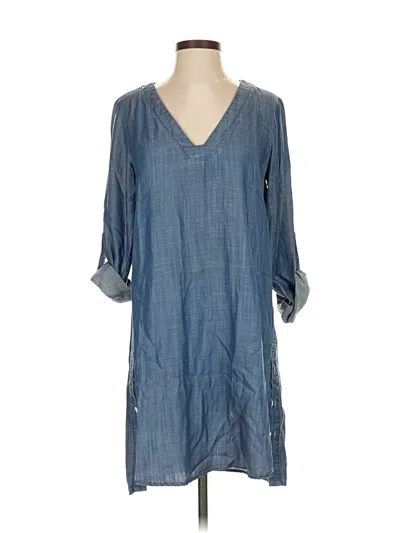 Pre-owned Current Air Casual Dress In Blue