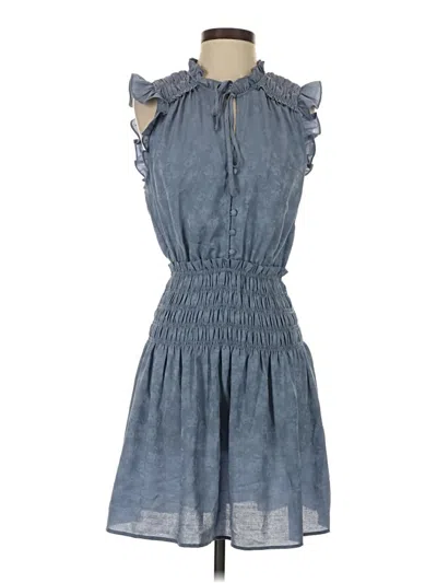 Pre-owned Current Air Casual Dress In Blue