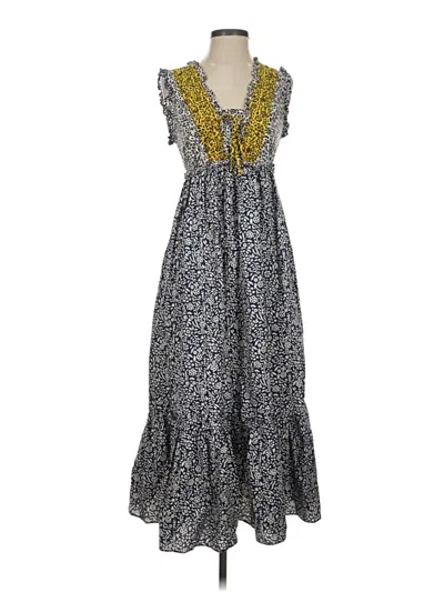 Pre-owned Current Air Casual Dress In Blue