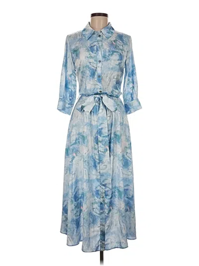 Pre-owned Current Air Casual Dress In Blue