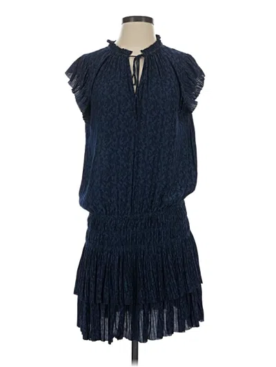 Pre-owned Current Air Casual Dress In Blue