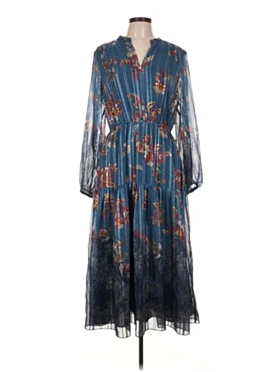 Pre-owned Current Air Casual Dress In Blue