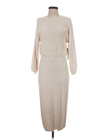 Pre-owned Current Air Casual Dress In Brown