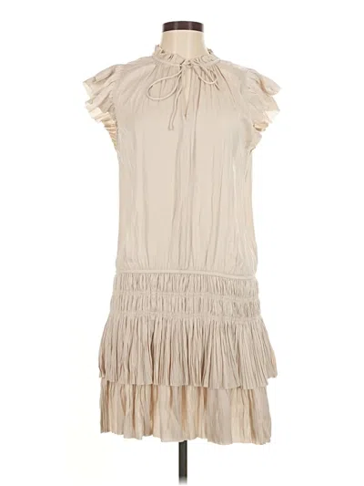 Pre-owned Current Air Casual Dress In Brown