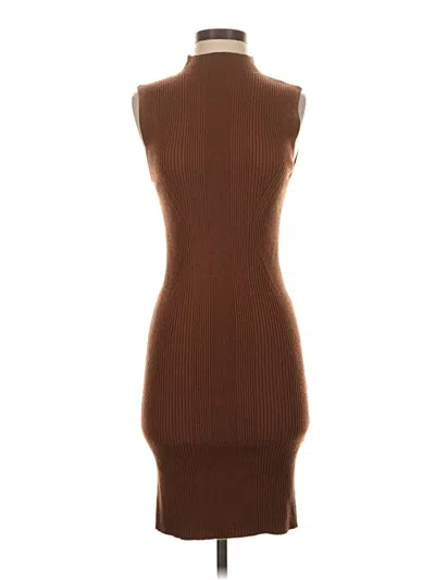 Pre-owned Current Air Casual Dress In Brown