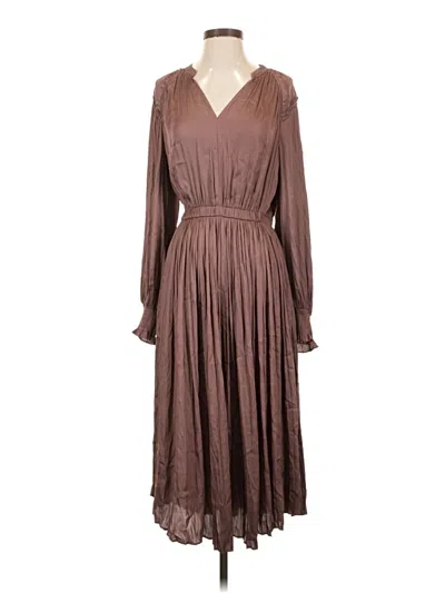 Pre-owned Current Air Casual Dress In Brown
