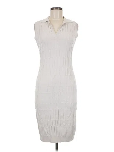 Pre-owned Current Air Casual Dress In Gray