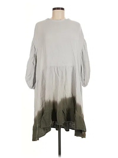 Pre-owned Current Air Casual Dress In Gray