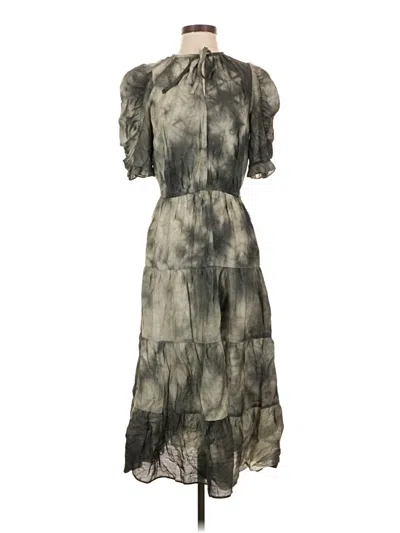 Pre-owned Current Air Casual Dress In Gray
