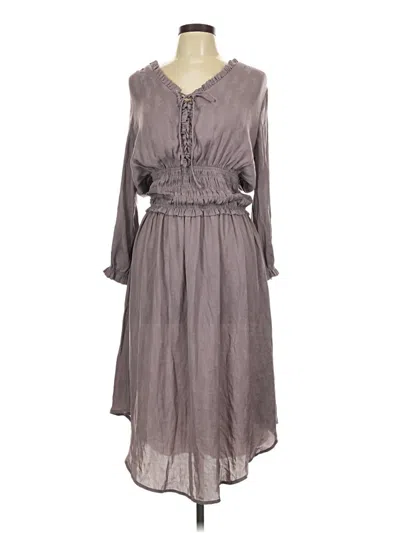 Pre-owned Current Air Casual Dress In Gray