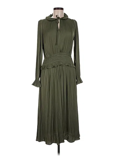 Pre-owned Current Air Casual Dress In Green
