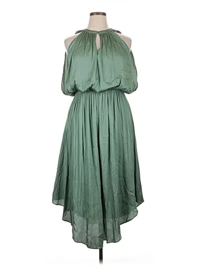 Pre-owned Current Air Casual Dress In Green