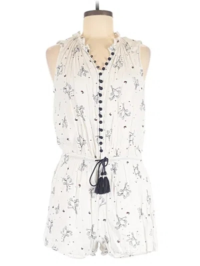 Pre-owned Current Air Casual Dress In Ivory