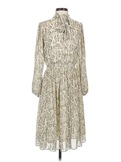 Pre-owned Current Air Casual Dress In Ivory