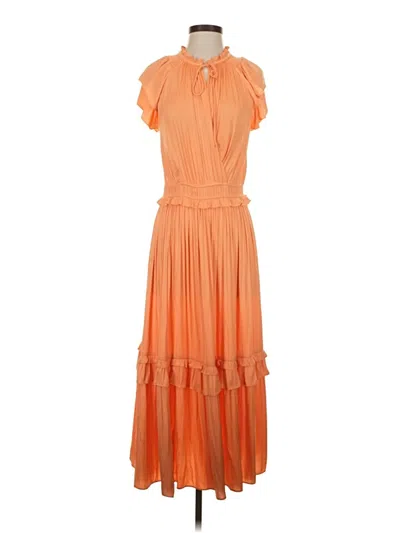 Pre-owned Current Air Casual Dress In Orange