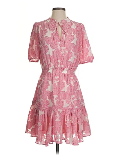 Pre-owned Current Air Casual Dress In Pink