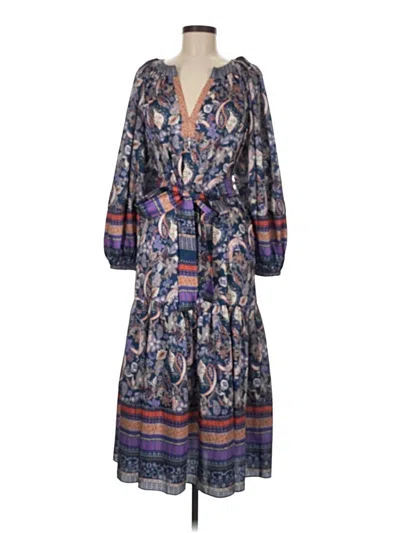 Pre-owned Current Air Casual Dress In Purple