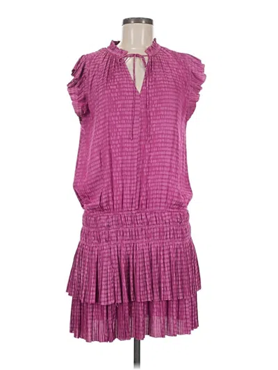 Pre-owned Current Air Casual Dress In Purple