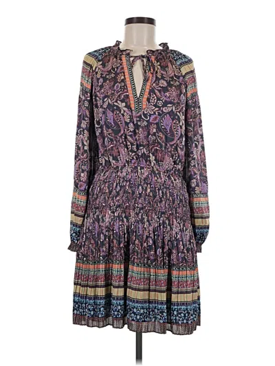Pre-owned Current Air Casual Dress In Purple