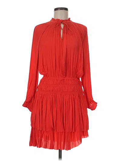 Pre-owned Current Air Casual Dress In Red